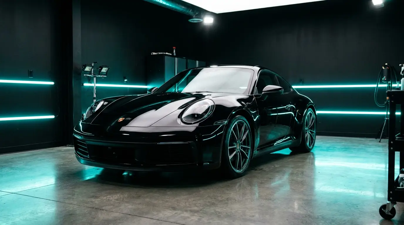 Porsche 911 — Полировка + керамика